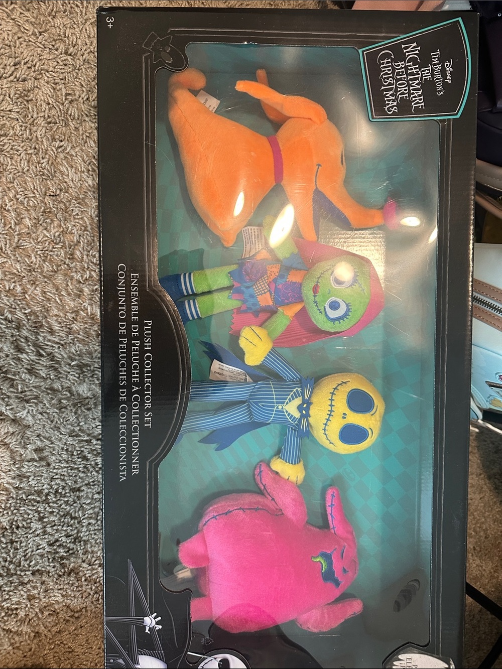 Plush Collector Set - Pink, Orange, Green, Yellow